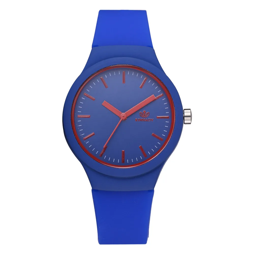 Горячая распродажа Женские часы Relogio Feminino женские одноцветные наручные часы с силиконовым ремешком модные повседневные часы Reloj Mujer