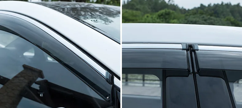 Lsrtw2017 Инженерная пластиковые накладки на окно автомобиля дождь Защитная для hyundai sonata подъем