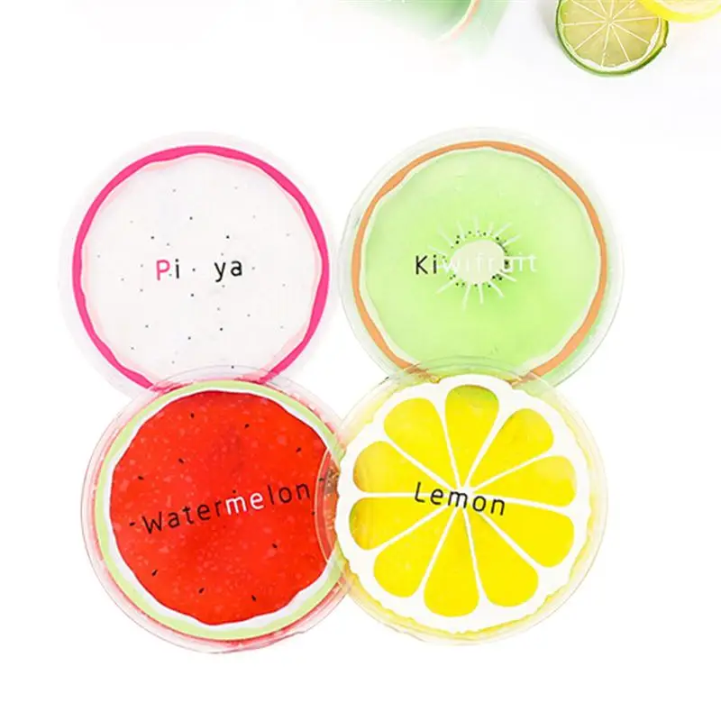 

8pcs Reusable Gel Ice Packs Mini Fruit Ice Gel Pack for Children and Adults (Orange + Watermelon + Kiwi + Dragon fruit)