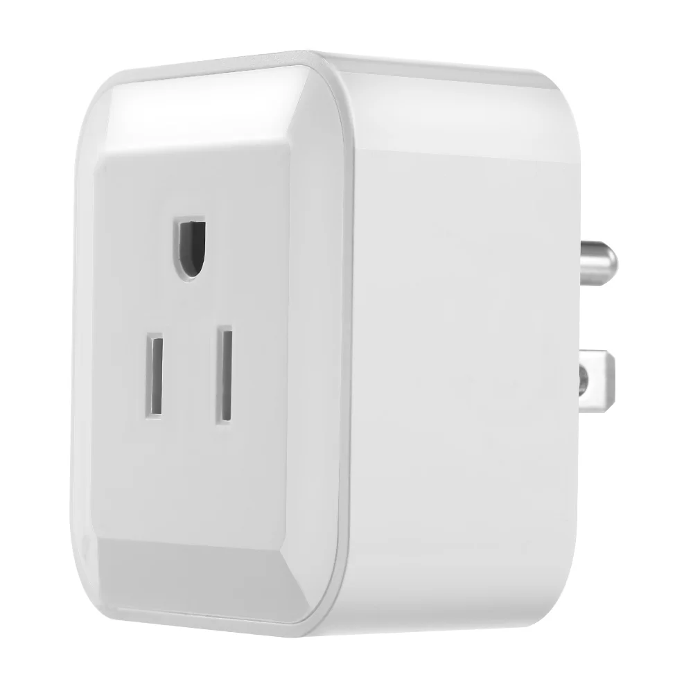 Мини Wi-Fi Smart Plug с включения/выключения Поддержка телефон приложение Управление в любом месте и в любое время Функция времени голос Управление