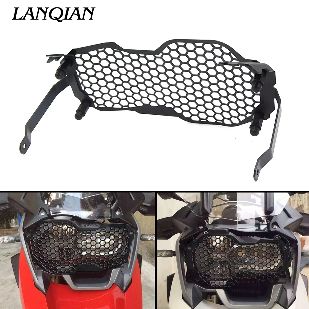 

For BMW R1200GS R 1200 GS LC / Adventure R1200 GS 2012-2018 Motorcycle Headlight Protector Grill Guard Cover 2013 2014 2015 2016