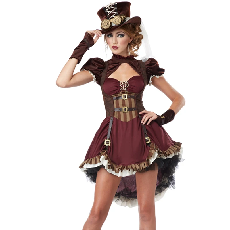 Cosplay Halloween Costume Adult Pirate Clothes Dance Stage