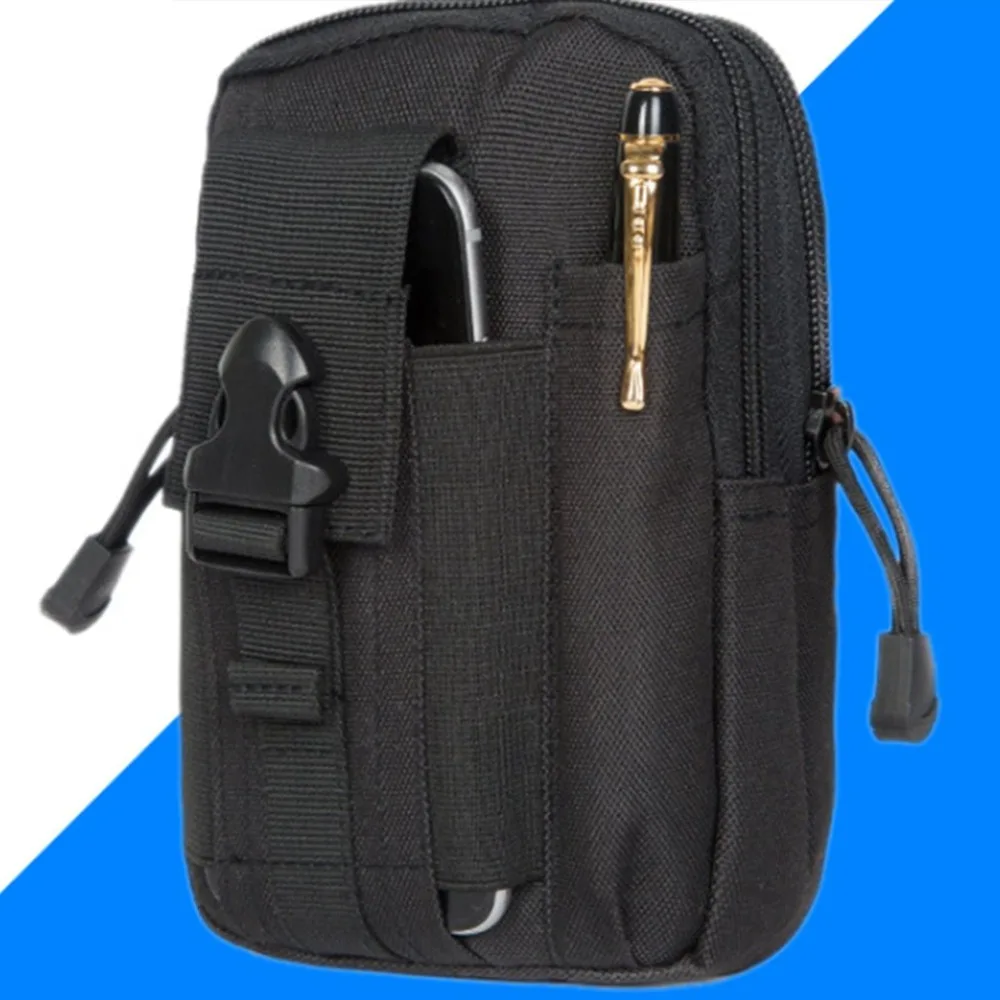 

Tactical Molle Pouch EDC Utility Waist Belt Gadget Gear Bag Tool Organizer with Cell Phone Holster Holder