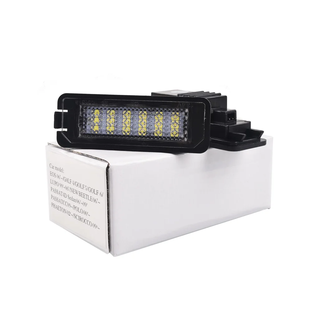 2pcs Auto Light Led White For Vw Mk5 Gti Mk6 Mk7 Golf 5 Glof 6 Golf 7