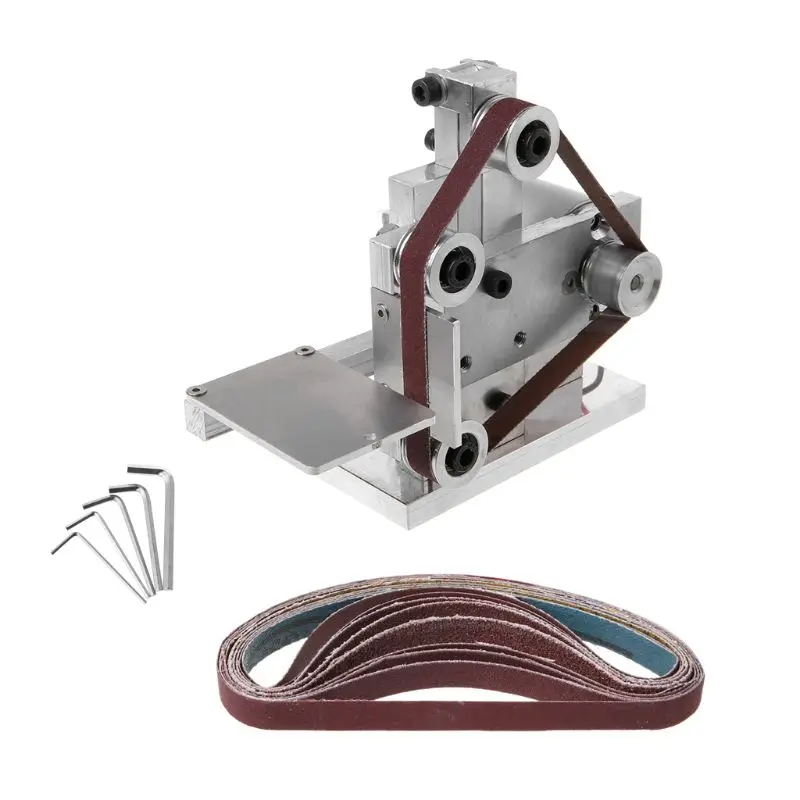 

Mini Electric Belt Sander Grinder DIY Polishing Grinding Machine Cutter Edges Sharpener