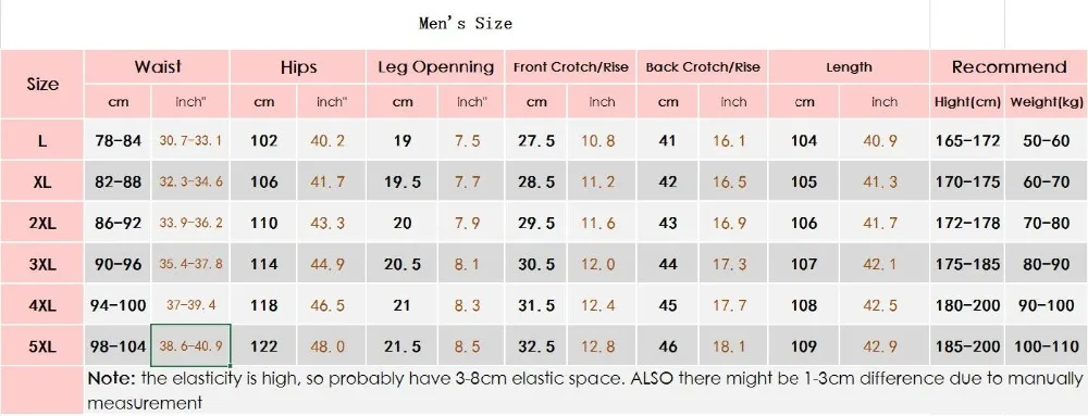 men-size
