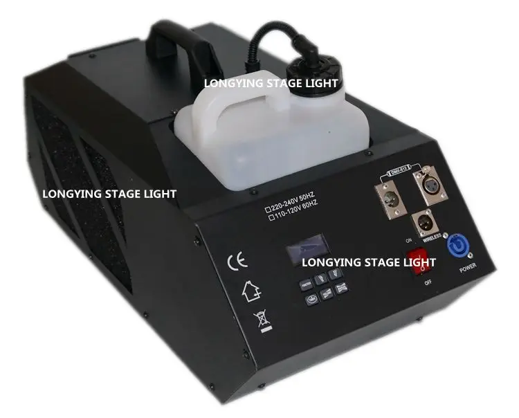 Хорошее качество много дыма 1500 Вт тяжелый Fogger Туман машина DJ дым машина вечерние диско туман машина