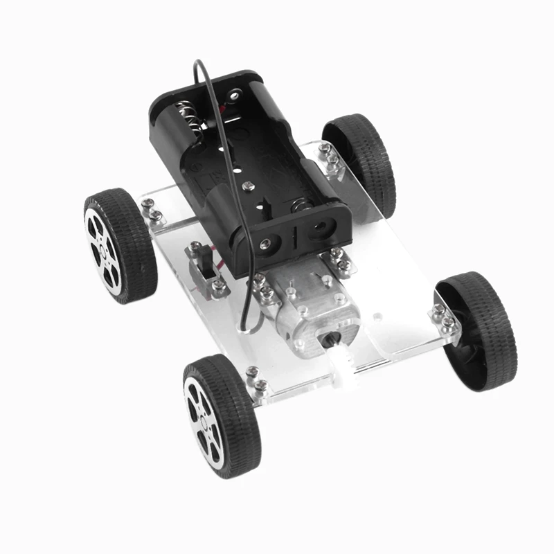 Электрическая игрушка мини автомобиль технология сборки ручной работы научная модель для эксперимента