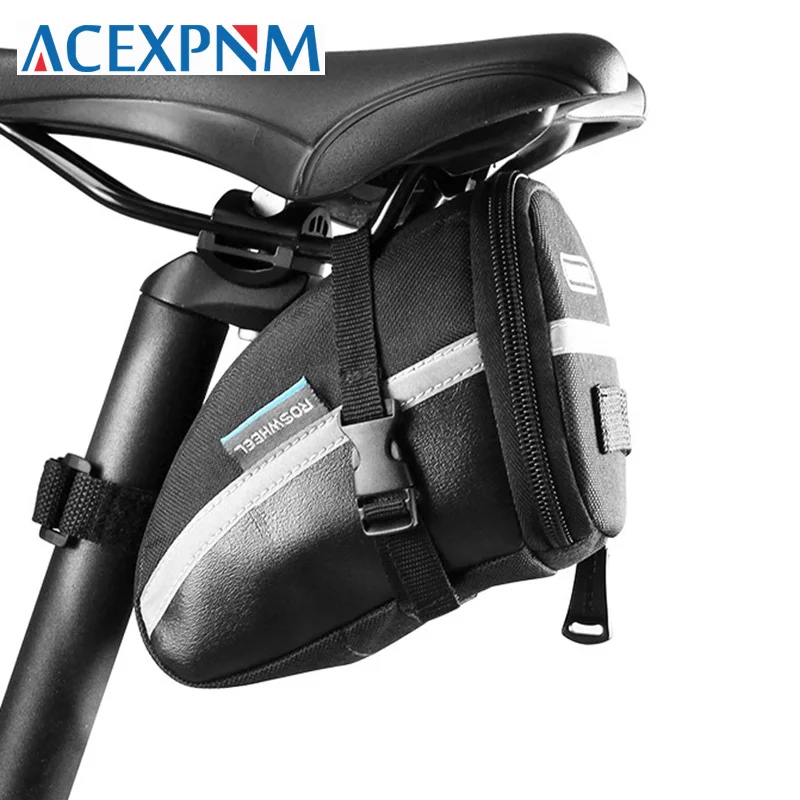 

New Black Cycling Bag Bicycle Bagaddle Bag Seat Storage Bags For Bicycle Accessories Tail Pouch Cycling Bike Rear Bolsa Bisiklet