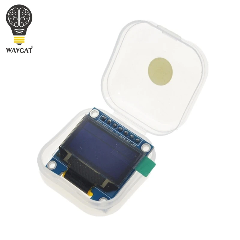 Светодиодный модуль SPI OLED 0 96 дюйма 1 шт. желтый синий двойной цвет 128X64 7Pin драйвер