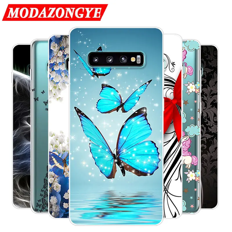 

For Samsung Galaxy S10 Case S10Plus Case Silicone TPU Protective Cute Cover Soft Phone Case For Samsung S10 Plus S 10 10Plus