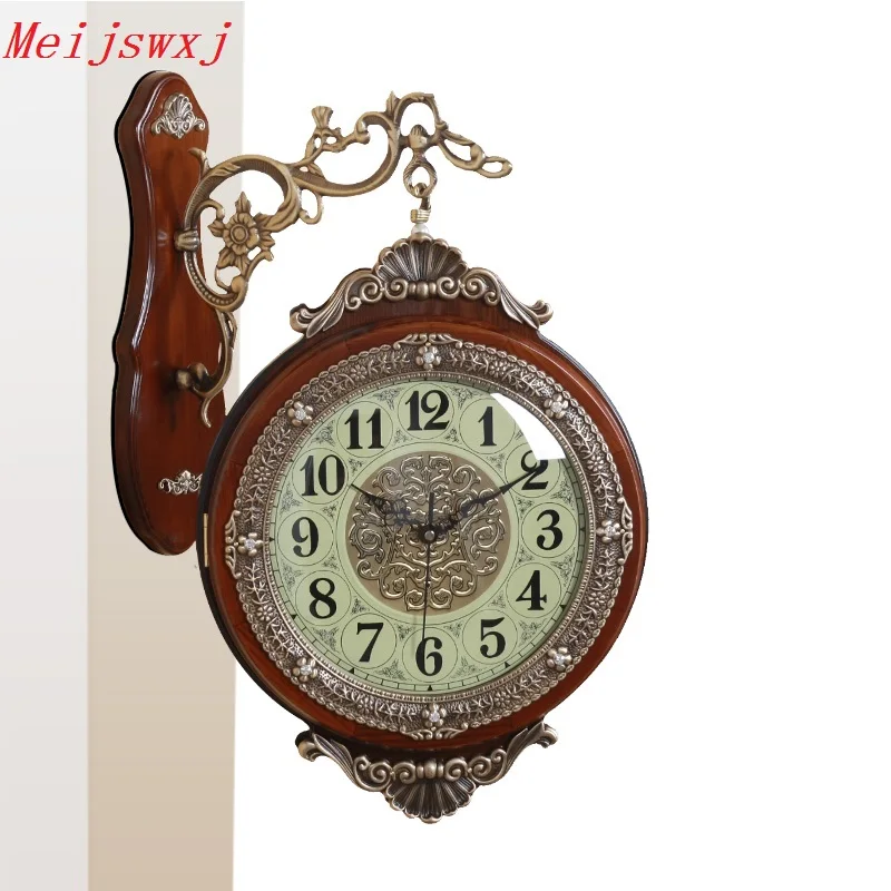 Buy Meijswxj Saat Double Sided Wall Clock Reloj Clock