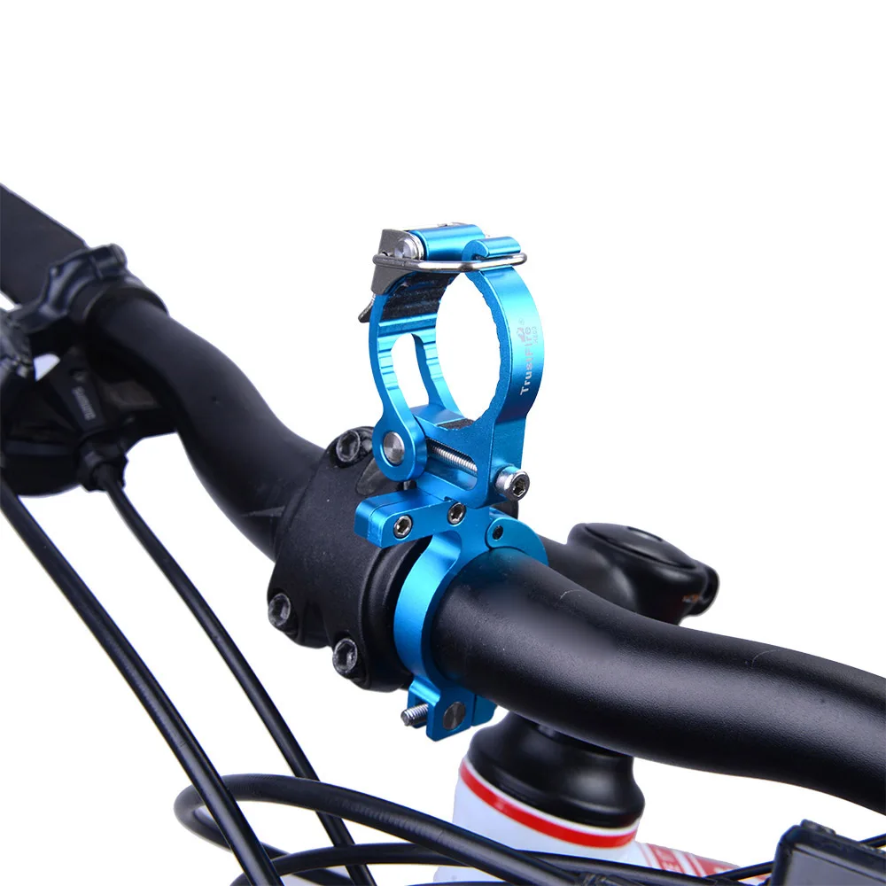 Top Trustfire Mountain Road Bicycle MTB Bike Bicycle Light Torch Flashlight Handle Bar Handlebar Clip Mount Bracket Multifunctional 4