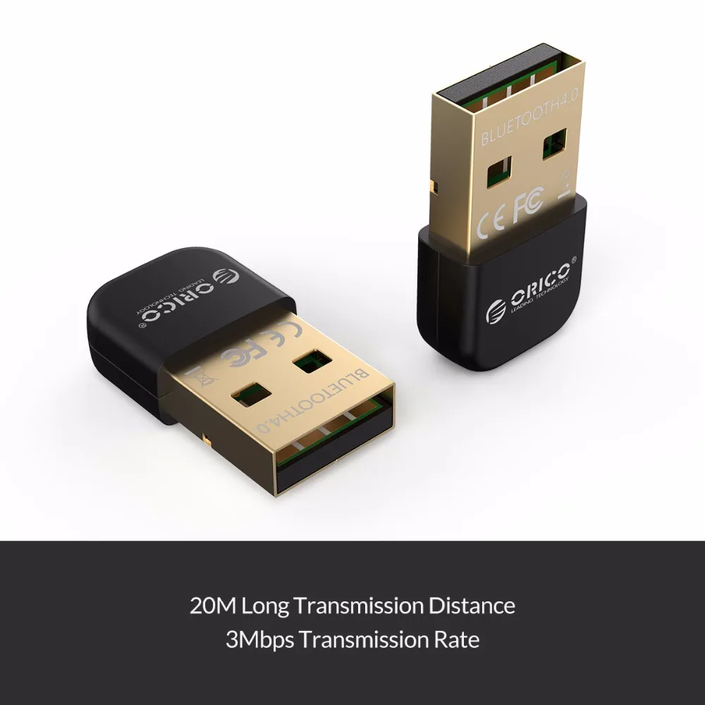 ORICO USB Bluetooth 4,0 адаптер для портативных ПК 10/XP/Vista беспроводной bluetooth-ключ аудио приемник Bluetooth передатчик