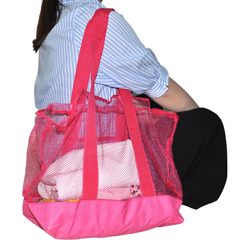 

foldable Beach Mesh Storage Bag Free shipping