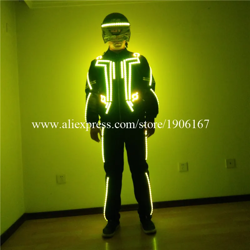 LED Costume LED Clothing Light suits LED Robot suits Kryoman robot david robot16