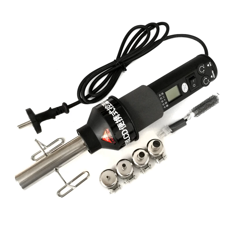 Heat gun 8018LCD 220V 450W 450Degree LCD Adjustable Electronic Soldering Station Portable Hot Air gun BGA Rework Solder Station 