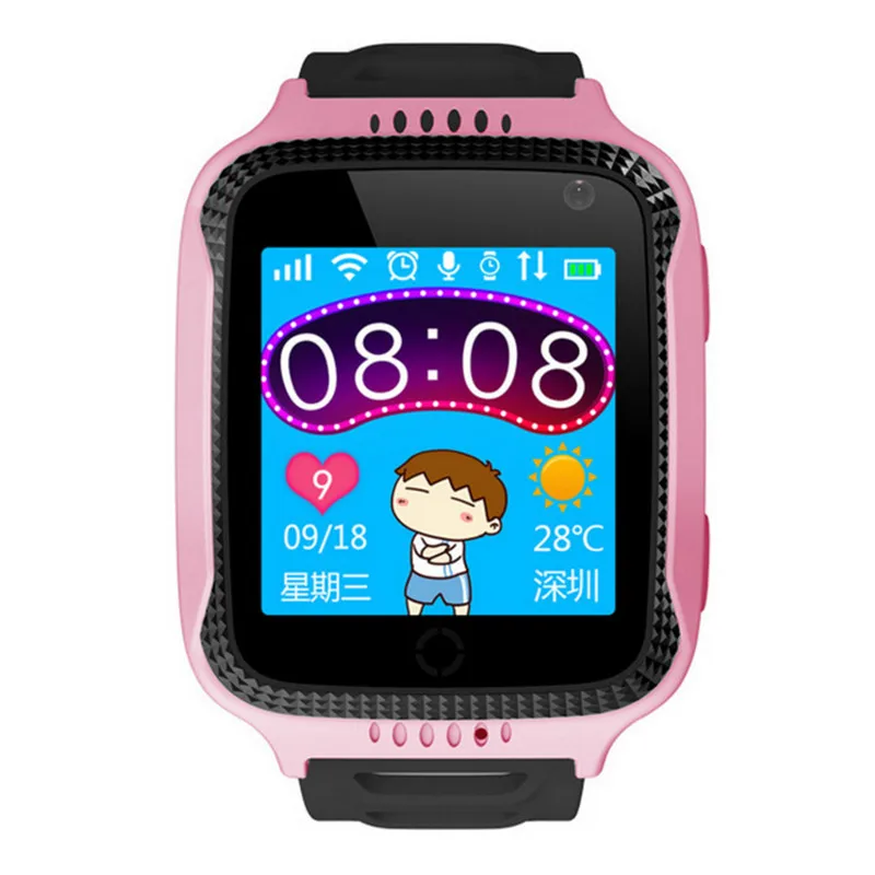  Kinder GPS tracker uhr Q529 Taschenlampe kind Kamera touchscreen SOS Anruf Location Baby Uhren armb