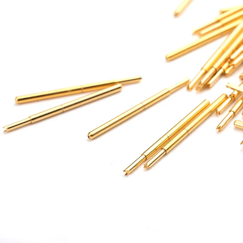 Stainless Steel Wire Test Circuit Board Electronic Instrument Tool Voltage Test Probe Spring Brass Gold Plated For PA160-Q1