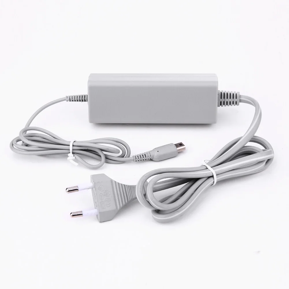 

AC Power Adapter Game Power Adapter Supply Cord Cable Charger Adapter For WiiU Gamepad Controller EU Plug High Quality