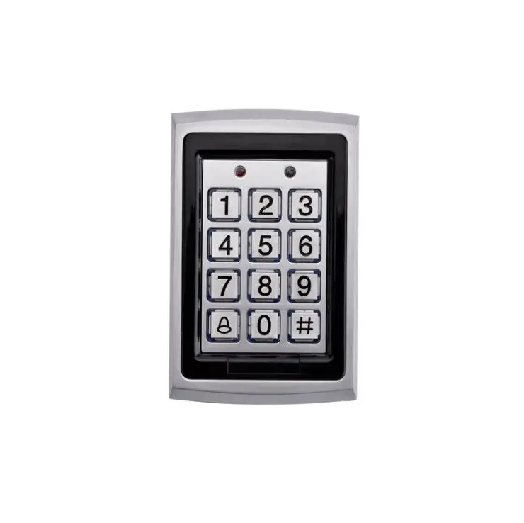 

7612 metal access control machine control machine with luminous and tamper alarm