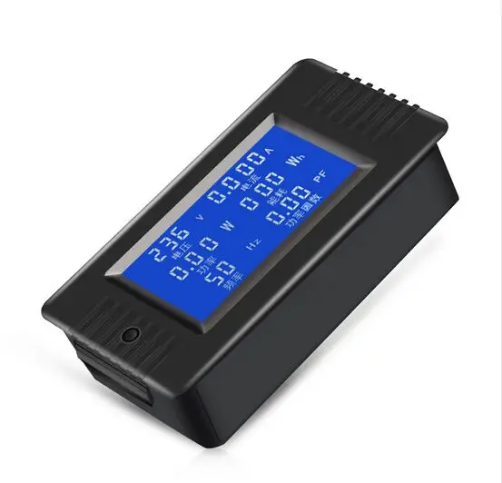 PZEM 022 AC 6в1 однофазный 220 В цифровой ватт измеритель коэффициента мощности ток