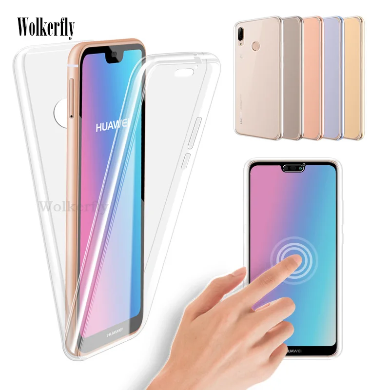 

360 Full Coverage Case For P Smart 2019 For Huawei P20 pro P10 P8 P9 lite Mate 20 10 Lite 20pro Soft Clear Full Body Cover capa