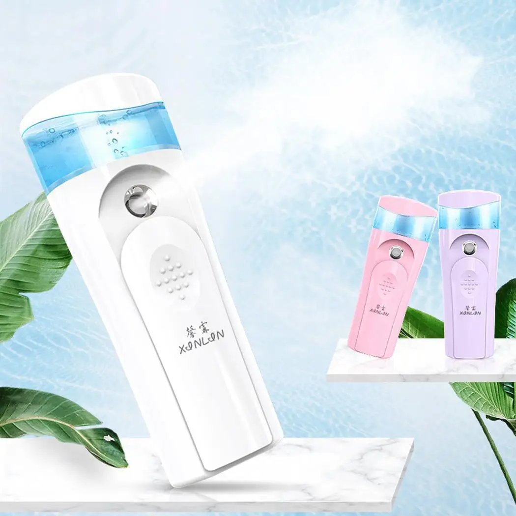 

Portable 40ml Nano Mist Sprayer Facial Body Nebulizer Steamer Moisturizing Skin Care Mini USB Face Spray Beauty Instruments New