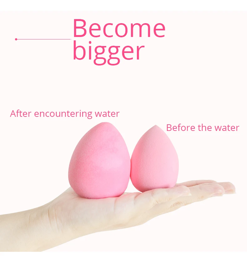 wet and dry use Makeup Sponge Foundation Cosmetic Puff (4)