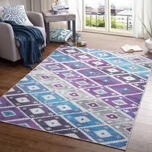 Большие размеры американский стиль гостиная ковер 160*230 см, Nordic простой стиль украшения прикроватные ковер, легкий уход земле коврик