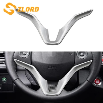 

Car Steering Wheel Trim for Honda HR-V HRV Vezel 2014 - 2018 Accessories ABS Chrome Car Steering Wheel Decoration Cover Stickers