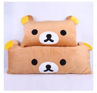 

Free shipping 1pair/lot plush toys Rilakkuma  plush toys pillow plush pillow single style  factory supply