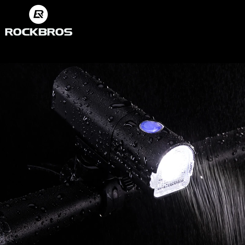 

ROCKBRO Bicycle Light USB Rechargeable Waterproof Ultralight 2500mAh 800Lumen Bike Lamp bicycle Headlight Flashlight 7 Modes