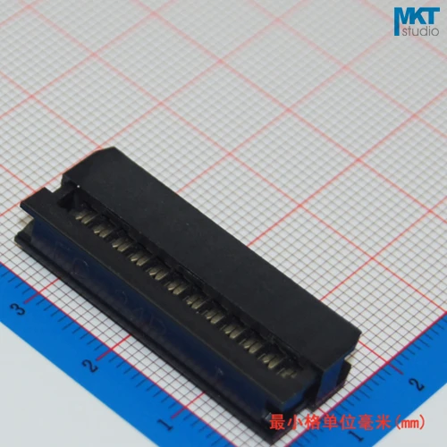 10 шт. гнездо 2 54 мм Шаг FC IDC разъем ISP JTAG заголовок для плоского ленточного кабеля