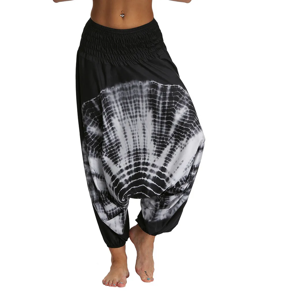 

Women pantalon femme harem pants pantalones mujer pantalones de mujer streetwear Free Size Casual 2019 Loose Baggy Boho Pants Z4