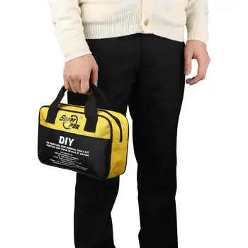 

Heavy Duty Tool Storage Bag Large Capacity Tool Organizer Multi Bag Men Crossbody Bag for Tools Super PDR Tool Bags Protable