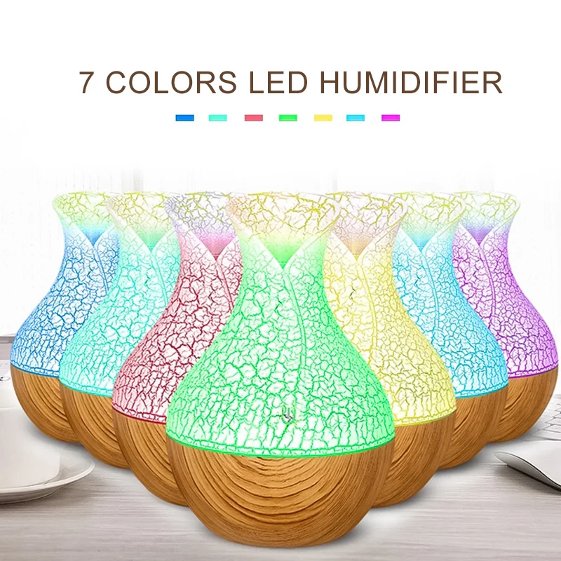 

Air Humidifier Aromatherapy Diffuser Ultrasonic Humidifier Mist Maker Purifiers Portable Exquisite 130ml USB