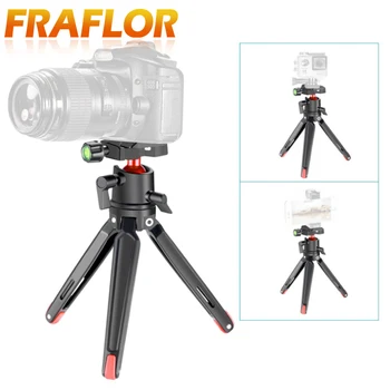 

Desktop Mini Handheld Tripod Camera SLR Mobile Phone Selfie Travel Tripod Bracket Portable for Canon Nikon Sony DSLR Smartphone