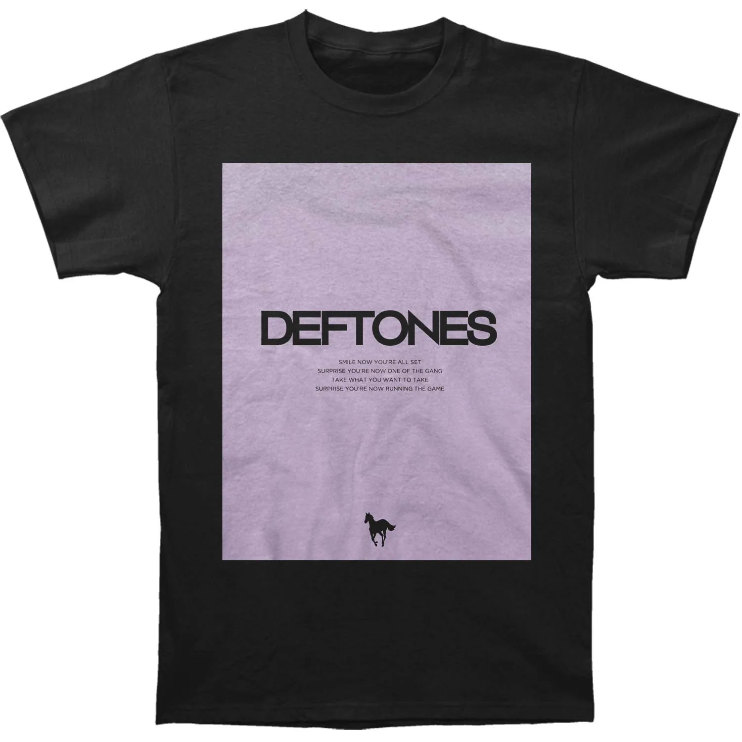Забавная Мужская футболка Женская Новинка Deftones Пастельная квадратная | одежда