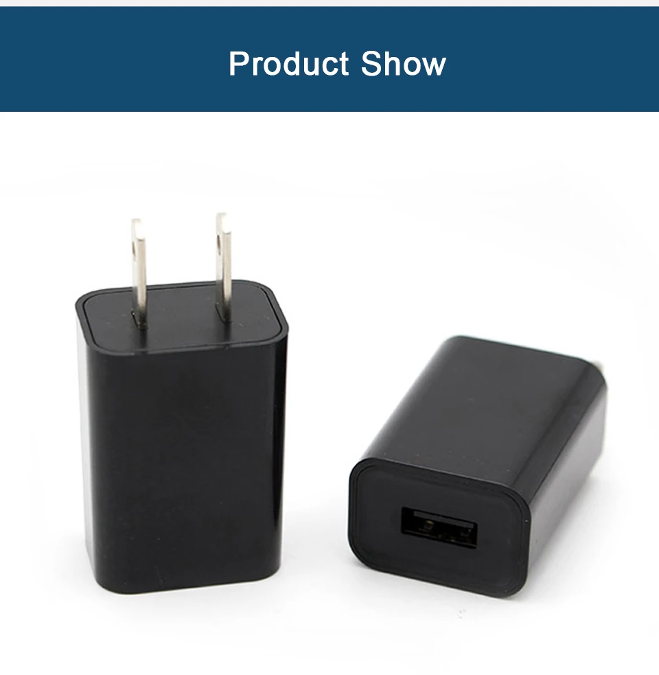 Mobile Phone Charger 5V1A USB Travel Charger Portable Wall Adapter EU US Plug BlackWhite For iPhone iPad Samsung Xiaomi Phone (9)