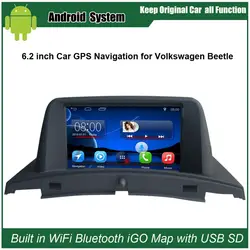 Android 7,1 автомобильный медиаплеер для VW Volkswagen Жук gps навигация оригинальный автомобиль обновление держать оригинальный радио все функции