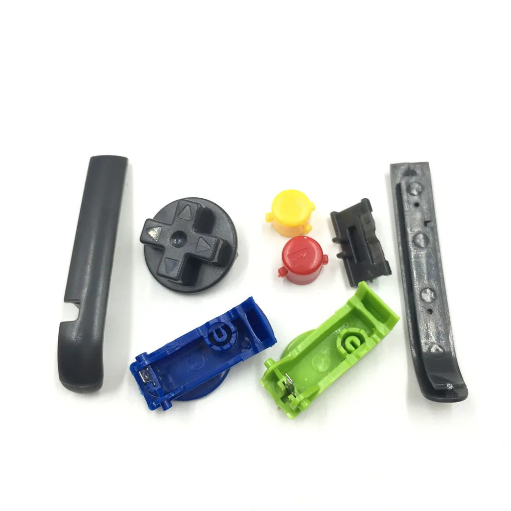 

10sets Colorful For GameBoy Advance Buttons Kit Shoulder Trigger Button R L A B D-Pad For GBA SNES Limited Edition