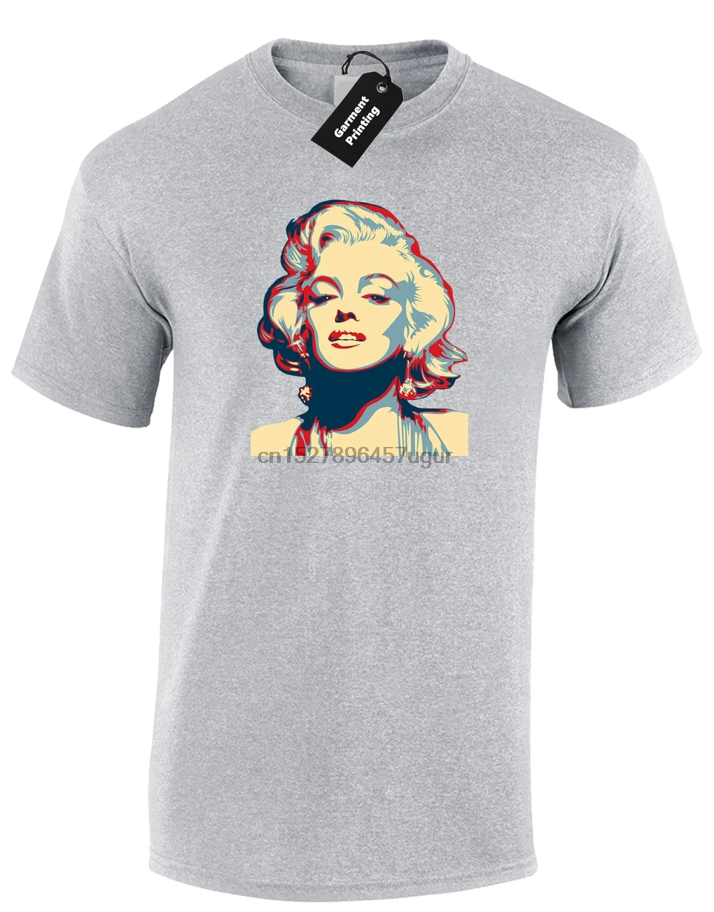 

MARILYN POP ART MENS T-SHIRT RETRO CLASSIC MONROE BANKSY WARHOL (COL)