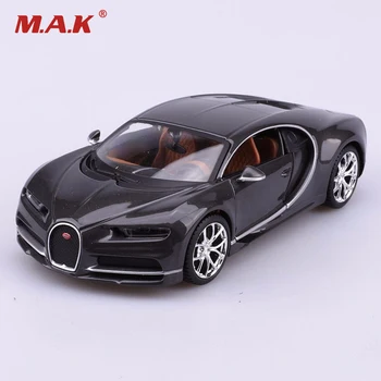 

1/24 Scale Diecast Black Car Model Bugatti Chiron Black Special Edition Toys Gifts For Children Collections Free Shipping