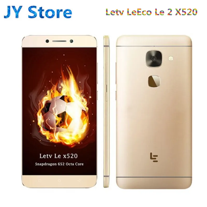 Letv LeEco Le 2 X520 смартфон с 5 дюймовым дисплеем восьмиядерным процессором Snapdragon 652 ОЗУ