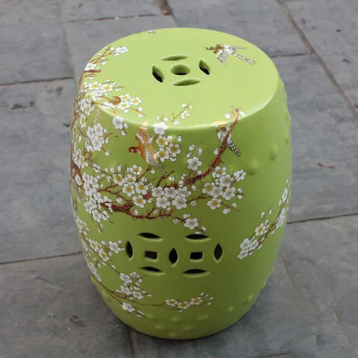 Antique Jingdezhen porcelain Garden stool ceramic stool for dressing table chinese decorative stools (1)