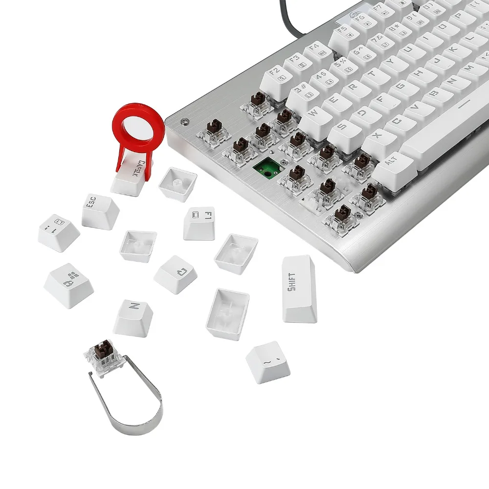 Игровая механическая клавиатура Z77 Eagle Tenkeyless СВЕТОДИОДНЫЙ Переключатель Outemu