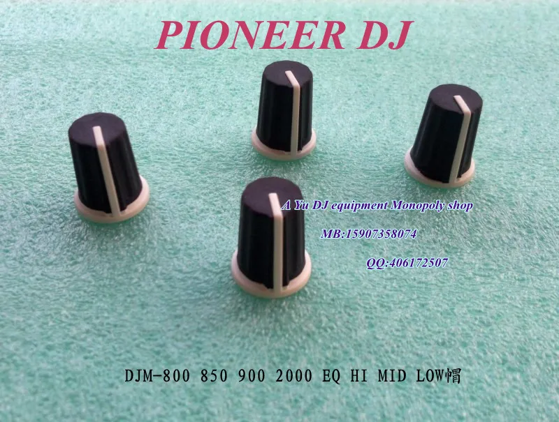 

[BELLA] original DJM-800 850 900 2000 EQ HI MID LOW KNOB CAP potentiometer cap --20PCS/LOT