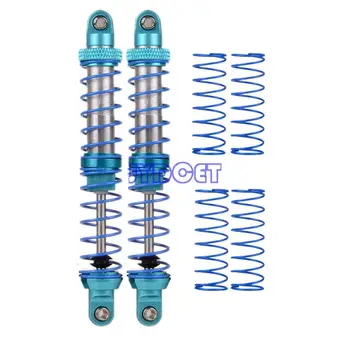 

2PCS 90mm Shock Absorber with spring blue For 1/10 RC TRX-4 Wraith SCX10 D90