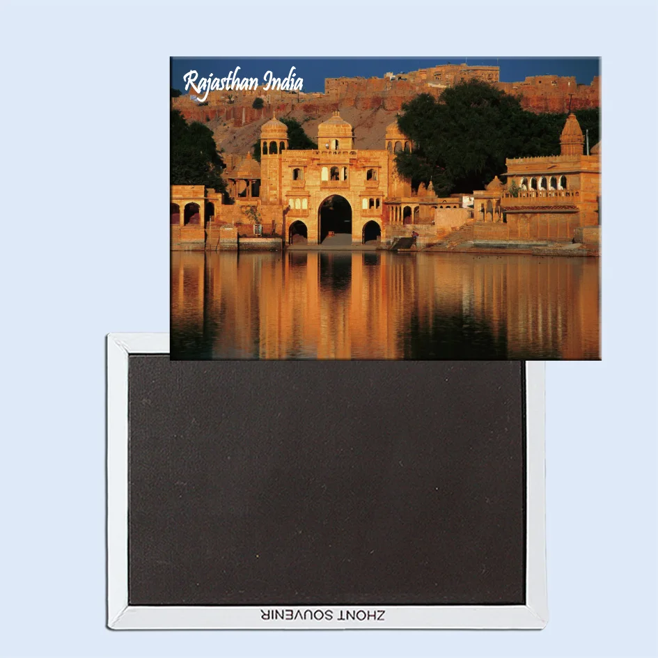 Travel Refrigerator 78*54mm,Gadi Sagar Temple, Jaisalmer